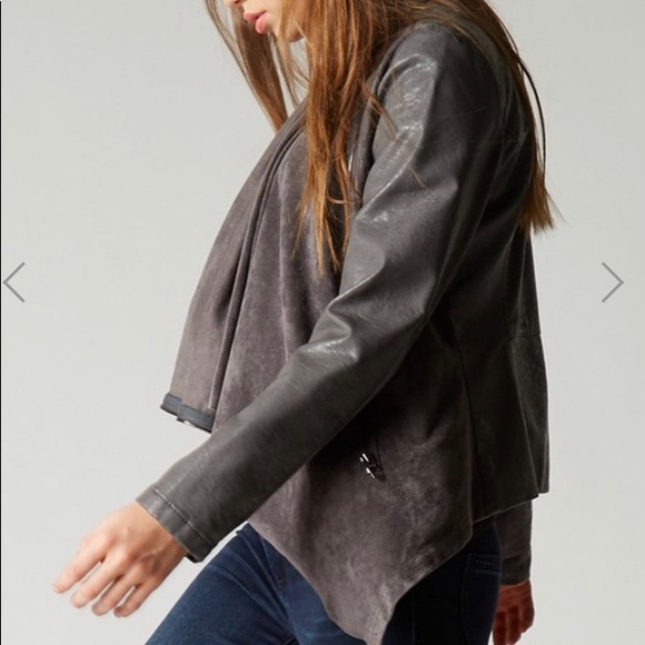 BLANKNYC vegan suede/leather jacket - Picture 5 of 14